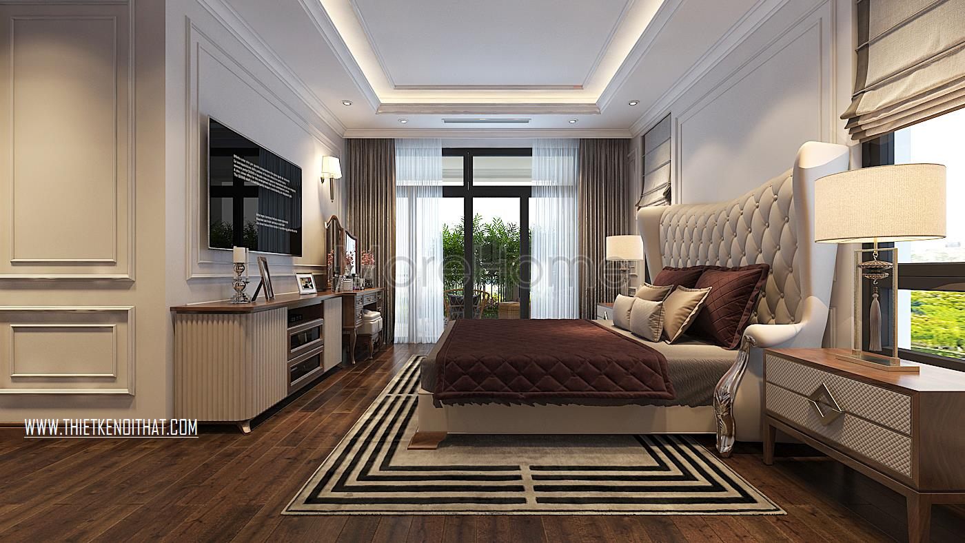 Thiết kế nội thất biệt thự Vinhomes GreenBay HL30 